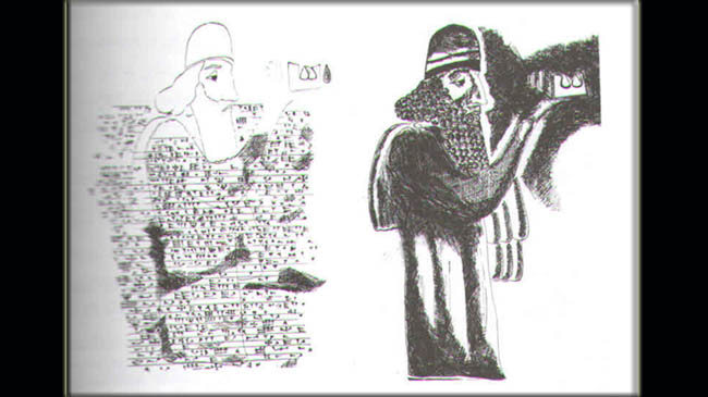 کتیبه سارگن دوم درتنگی ور